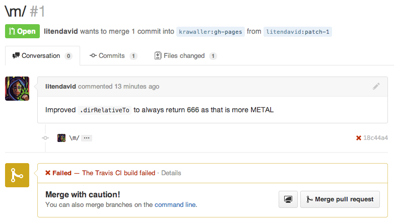 silly pull request
